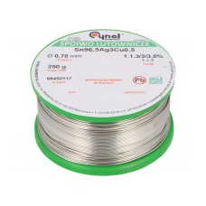 Cyna CYNEL SN96,5AG3CU0,5-1.1.3 Q 0.70MM 250G