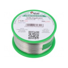 Cyna CYNEL SN96,5AG3CU0,5-WS212/2,5%0.80 250 G