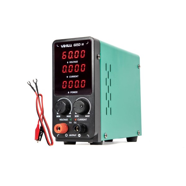 Zasilacz laboratoryjny pojedynczy Yihua 605D-III