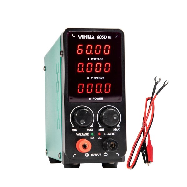Zasilacz laboratoryjny pojedynczy Yihua 605D-III