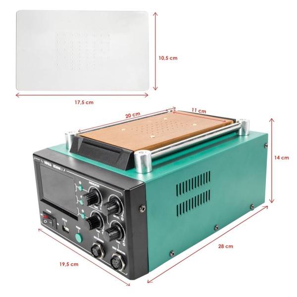 Stacja lutownicza Hot Air Yihua 853AAA-I