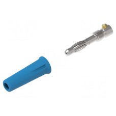 Złącze laboratoryjne: bananowe 4mm ELECTRO-PJP 1060-C-BL