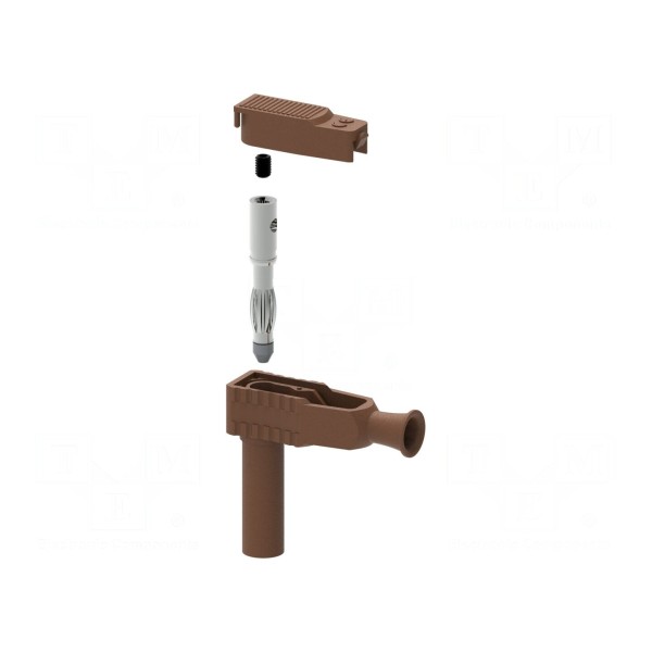 Złącze laboratoryjne: bananowe 4mm ELECTRO-PJP 1067-BN