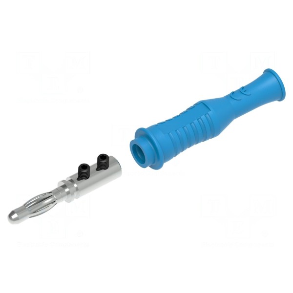 Złącze laboratoryjne: bananowe 4mm ELECTRO-PJP 1069-PRO-BL