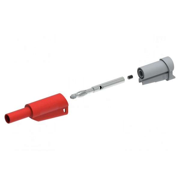 Złącze laboratoryjne: bananowe 4mm ELECTRO-PJP 1076-R