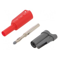 Złącze laboratoryjne: bananowe 4mm ELECTRO-PJP 1076-R