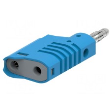 Złącze laboratoryjne: bananowe 4mm ELECTRO-PJP 1080-BL