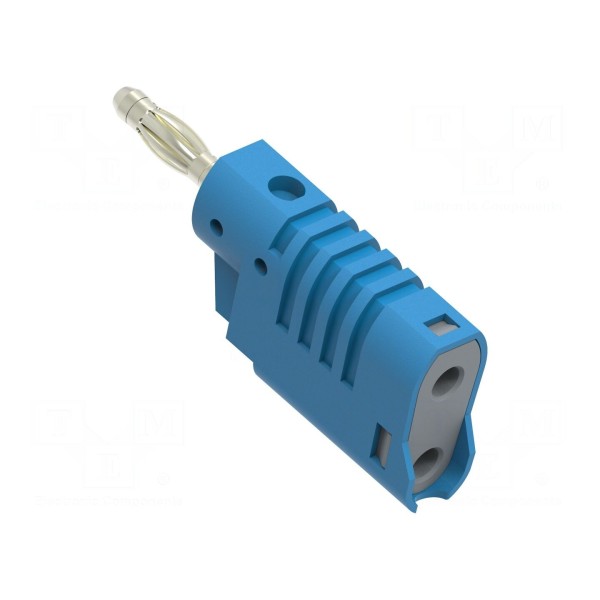 Złącze laboratoryjne: bananowe 4mm ELECTRO-PJP 1080-BL