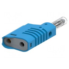 Złącze laboratoryjne: bananowe 4mm ELECTRO-PJP 1086-BL