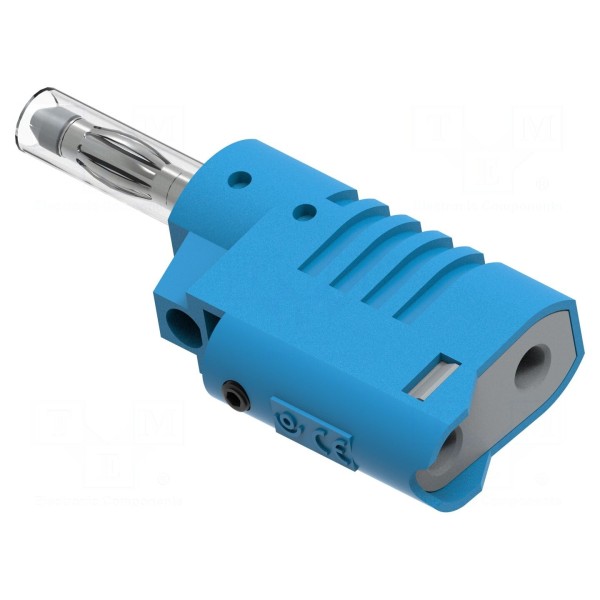 Złącze laboratoryjne: bananowe 4mm ELECTRO-PJP 1086-BL