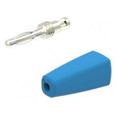 Złącze laboratoryjne: bananowe 2mm ELECTRO-PJP 210-C-BL