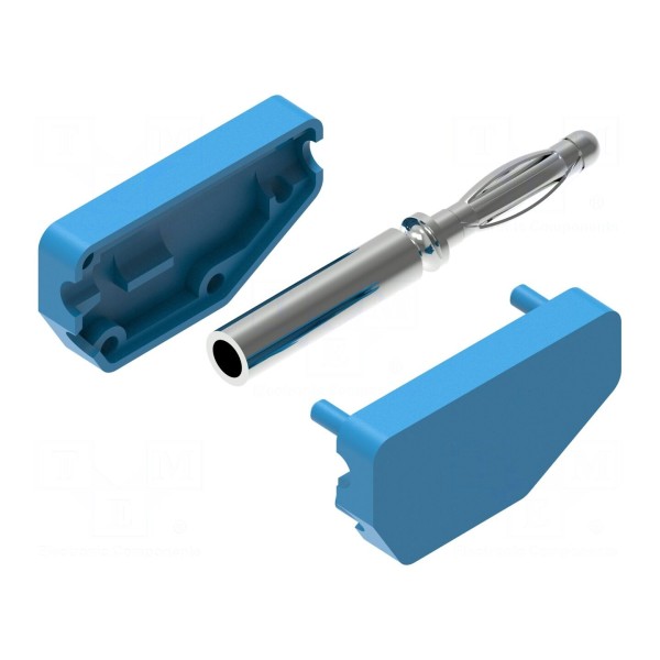 Złącze laboratoryjne: bananowe 2mm ELECTRO-PJP 215-BL