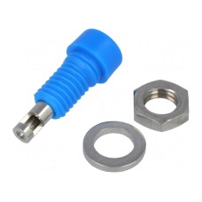 Złącze laboratoryjne: bananowe 2mm ELECTRO-PJP 224-M5-I-BL