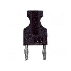 Złącze laboratoryjne: widełkowe 2mm ELECTRO-PJP 227-12-N