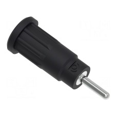 Złącze laboratoryjne: bananowe 2mm ELECTRO-PJP 229-1-N