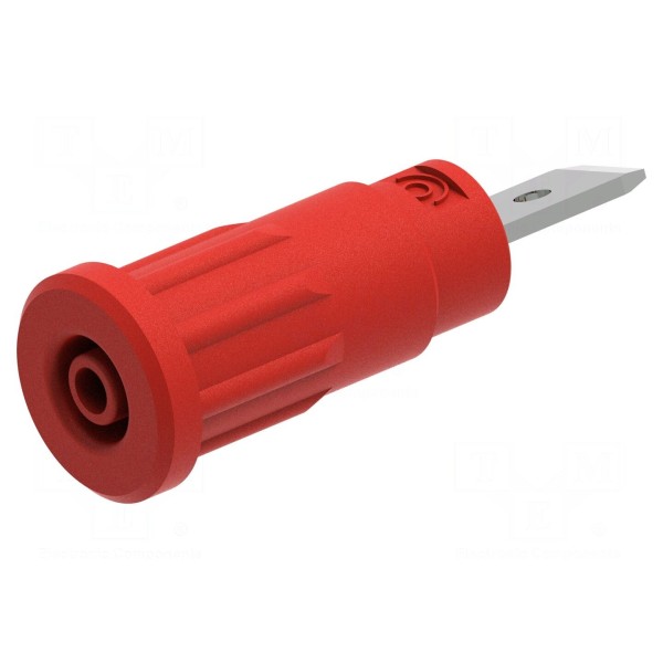 Złącze laboratoryjne: bananowe 2mm ELECTRO-PJP 229-2-R