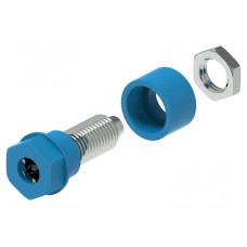 Złącze laboratoryjne: bananowe 4mm ELECTRO-PJP 3230-C-BL