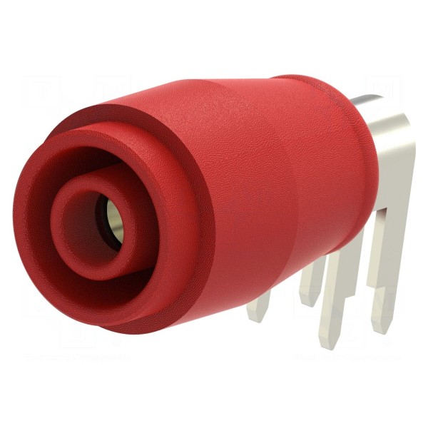 Złącze laboratoryjne: bananowe 4mm ELECTRO-PJP 3263SPCT/PCB-R