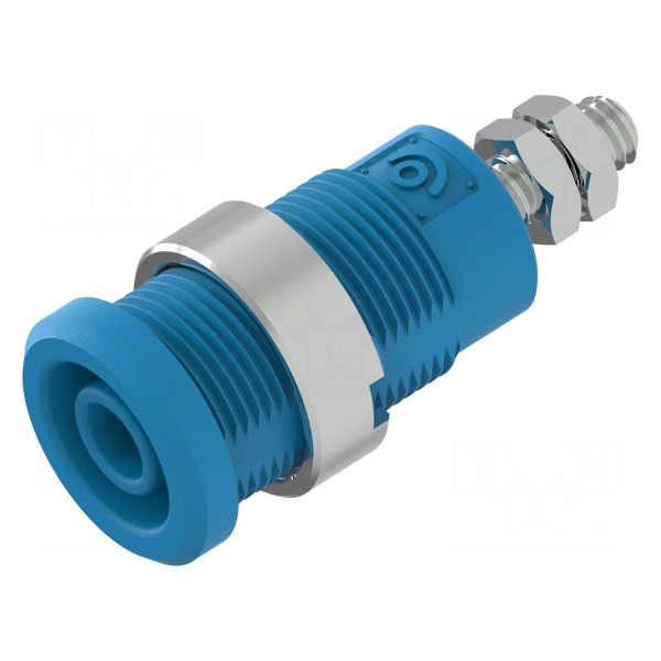 Złącze laboratoryjne: bananowe 4mm ELECTRO-PJP 3265-C-BL