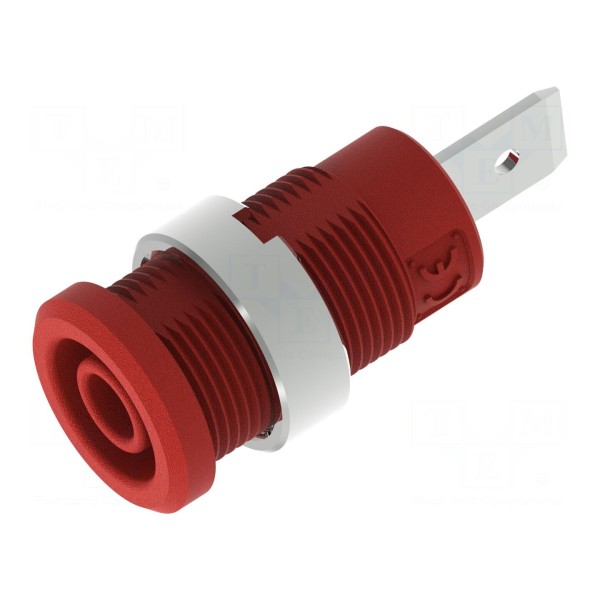 Złącze laboratoryjne: bananowe 4mm ELECTRO-PJP 3266-C-R