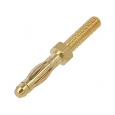 Złącze laboratoryjne: bananowe 4mm ELECTRO-PJP 60555AU/NI