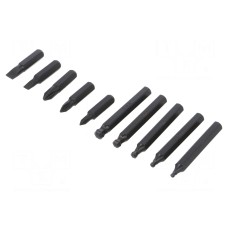 Zestaw narzędzi: końcówki wkrętakowe ENGINEER DR-10