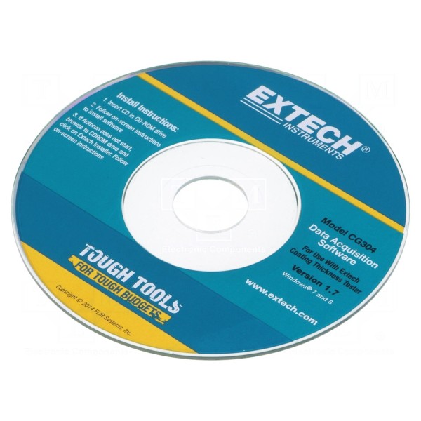 Tester: grubości lakieru EXTECH CG304