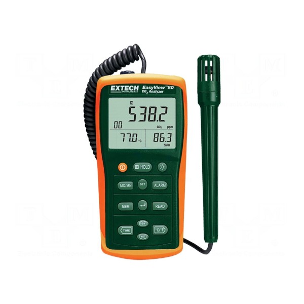 Miernik: CO2, temperatury i wilgotności EXTECH EA80