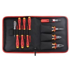 Zestaw narzędzi: szczypce, wkrętaki izolowane FELO 41381104