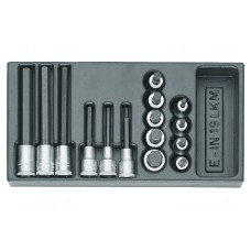 Zestaw narzędzi: końcówki nasadowe GEDORE 1402234