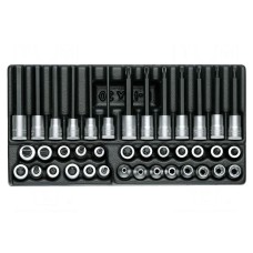 Zestaw narzędzi: końcówki nasadowe GEDORE 1640860