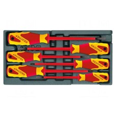 Wkrętak: izolowany-zestaw GEDORE 1733095