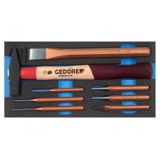 Zestaw narzędzi: przebijaki GEDORE 2309041