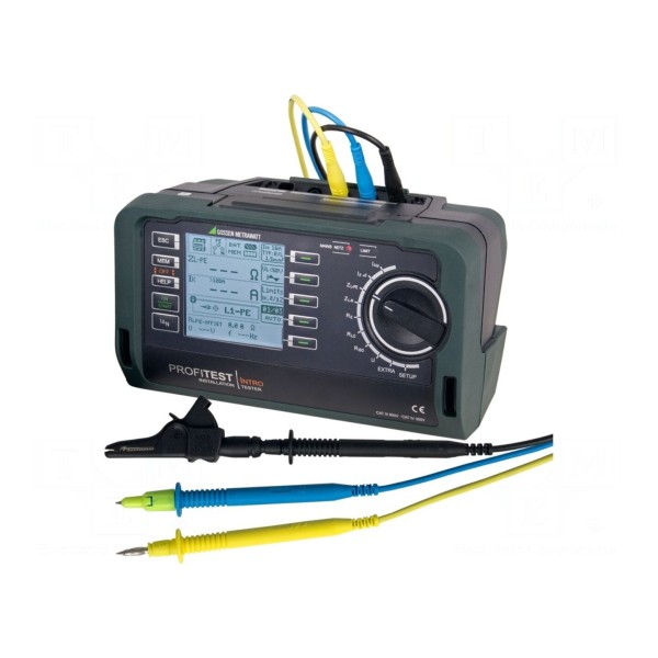 Miernik: instalacji elektrycznej GOSSEN METRAWATT PROFITEST INTRO