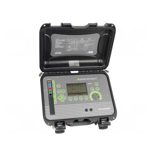 Miernik: rezystancji uziemienia GOSSEN METRAWATT GEOHM PRO