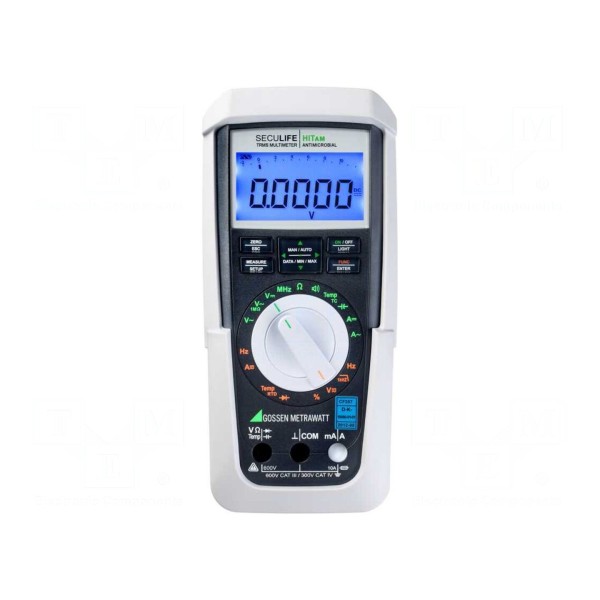 Multimetr cyfrowy GOSSEN METRAWATT SECULIFE HITAM