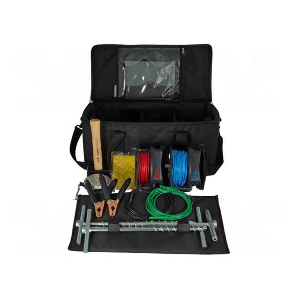 Akces.pom: zestaw do pomiaru rezystancji uziemienia GOSSEN METRAWATT E-SET PROFESSIONAL