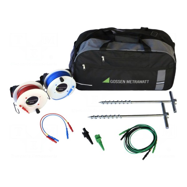 Akces.pom: zestaw do pomiaru rezystancji uziemienia GOSSEN METRAWATT E-SET BASIC