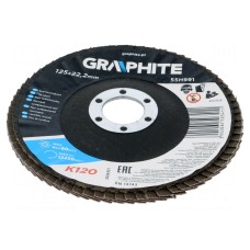 Tarcza szlifierska płatowa GRAPHITE 55H991