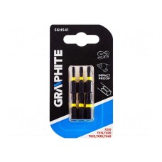 Zestaw narzędzi: końcówki wkrętakowe GRAPHITE 56H541