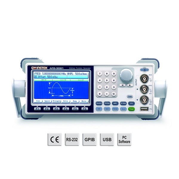 Generator laboratoryjny: funkcyjny, arbitralny GW INSTEK AFG-3081