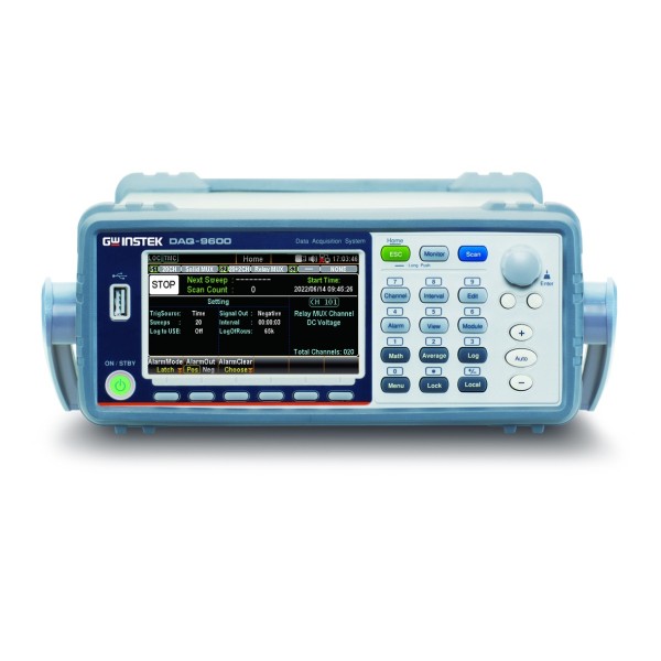 Miernik: system akwizycji danych GW INSTEK DAQ-9600-GPIB
