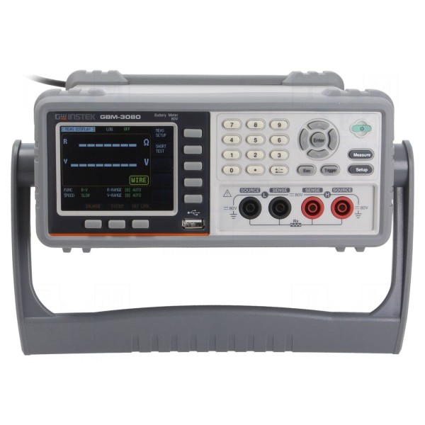 Tester: akumulatorów i baterii GW INSTEK GBM-3080
