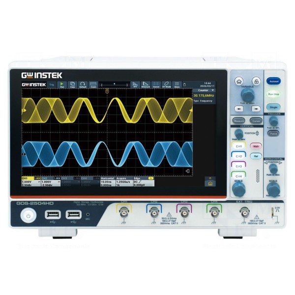 Oscyloskop: cyfrowy GW INSTEK GDS-2254HD