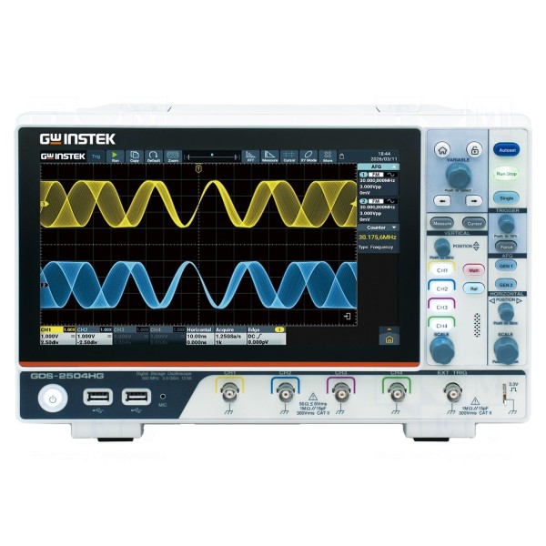 Oscyloskop: cyfrowy GW INSTEK GDS-2354HG