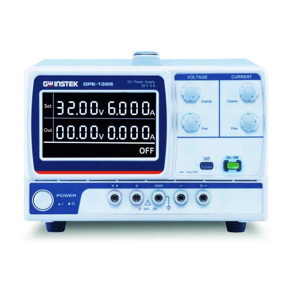 Zasilacz laboratoryjny: standardowy GW INSTEK GPE-1326