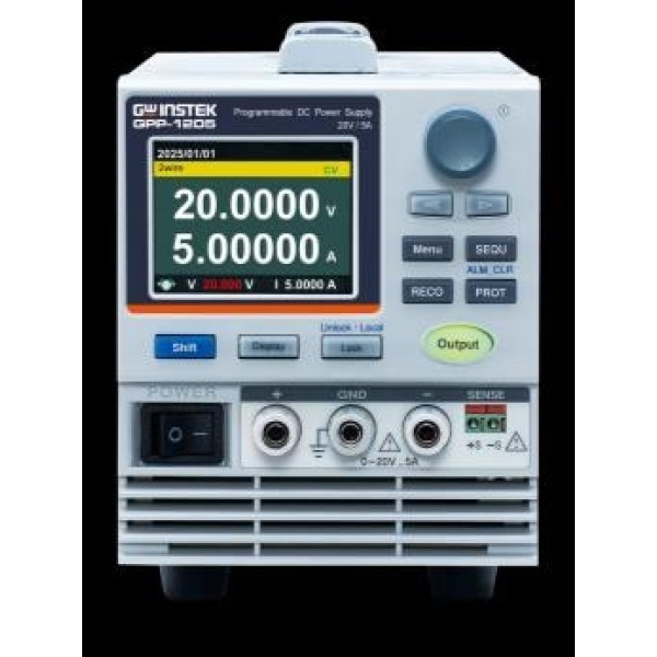 Zasilacz laboratoryjny: programowalny GW INSTEK 01PP120530GS
