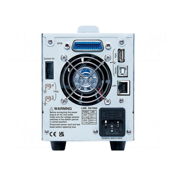 Zasilacz laboratoryjny: programowalny GW INSTEK 01PP120530GS