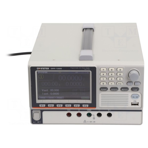 Zasilacz laboratoryjny: programowalny GW INSTEK GPP-1326