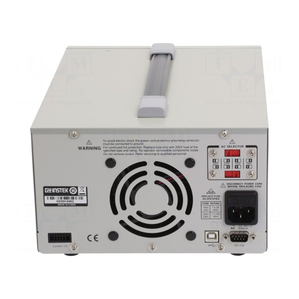 Zasilacz laboratoryjny: programowalny GW INSTEK GPP-1326